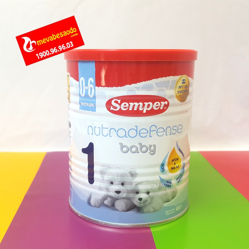 Sữa Semper nội địa Nga số 1, số 2 400g