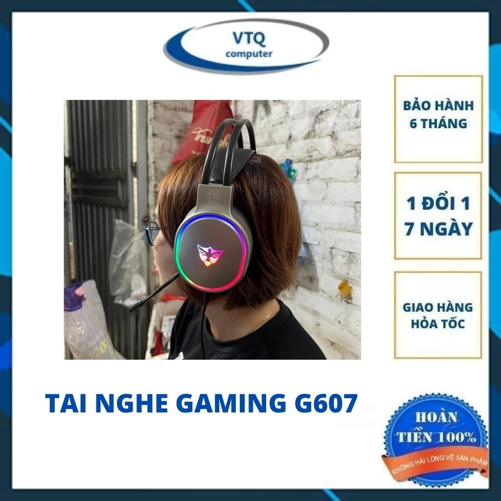 Tai Nghe Gaming 7.1 G607 full box led rgb, âm thanh cực hay