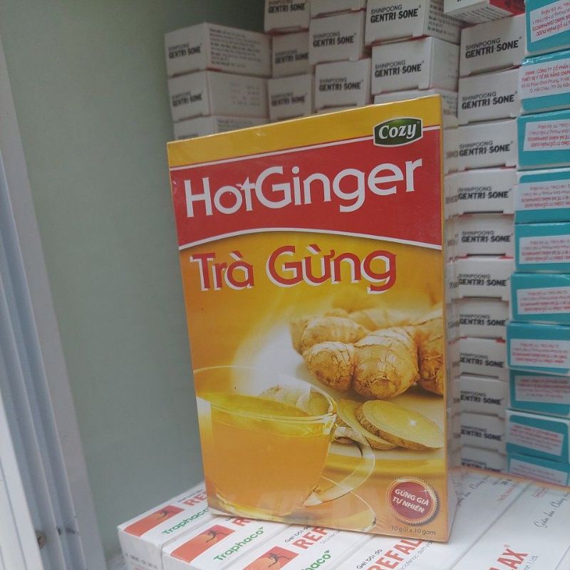 Trà gừng Cozy Hotginger (10g x 10gói/hộp)