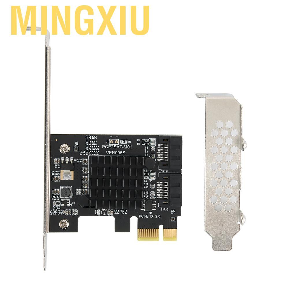 Card Mở Rộng 2 Cổng Pci-e Sang Sata 3.0 Ahri 1.0 Ide 6gbps Fo