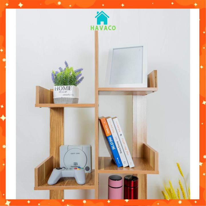 Kệ Sách Xương Rồng 8 Ngăn Tiện Lợi - Kệ Sách Xương Rồng 8 Ngăn Hình Cây Siêu Đẹp Trang Trí Văn Phòng, Bàn Làm Việc