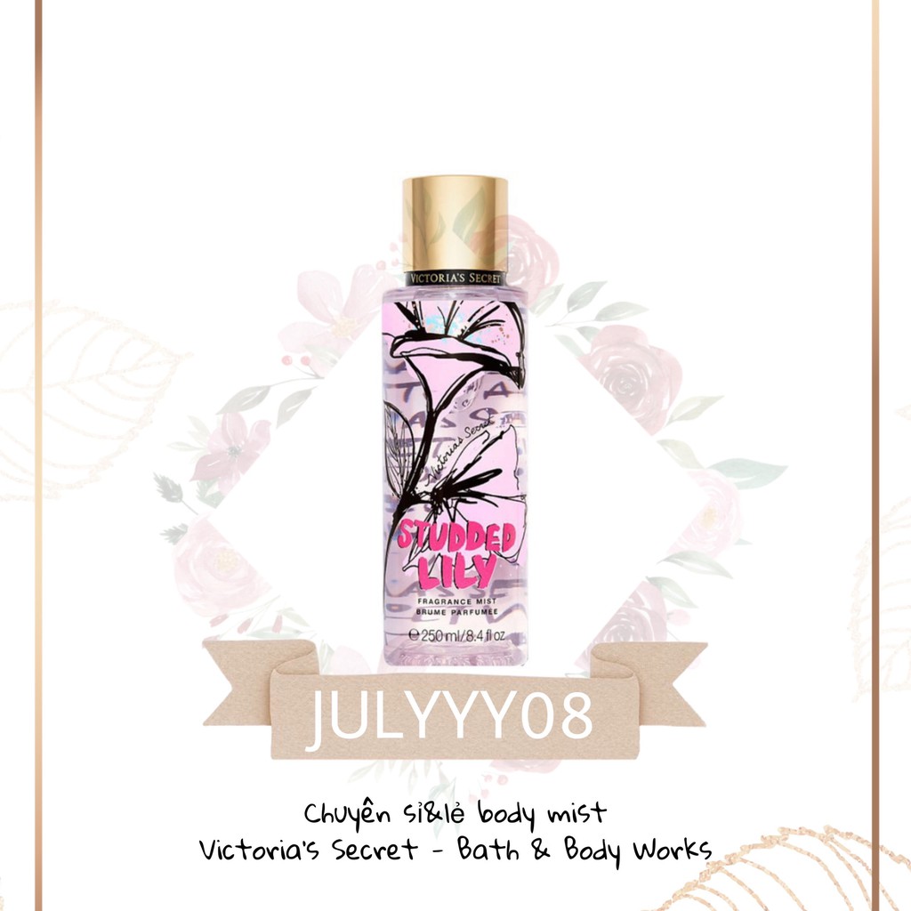 Xịt Thơm Body Victoria’s Secret Studded Lily 250ml +jɥȽÿ08+