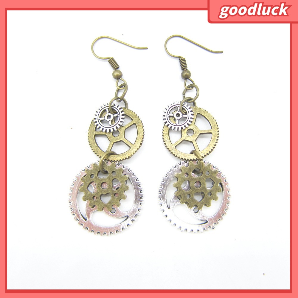 Khuyên Tai Hình Bánh Răng Độc Đáo Cho Nữ