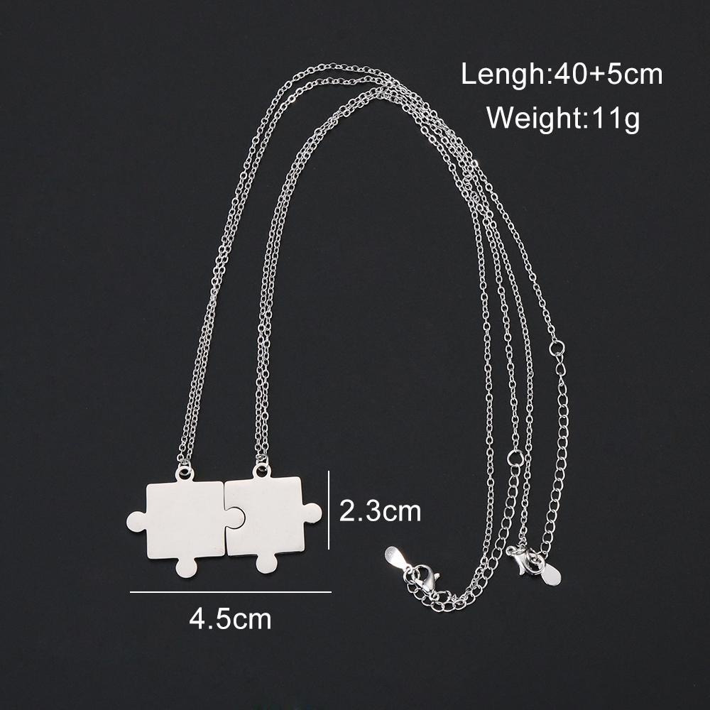 Bộ 2 Vòng cổ Phong Cách Hip Hop Gothic Cổ Điển Cho Cặp Đôi