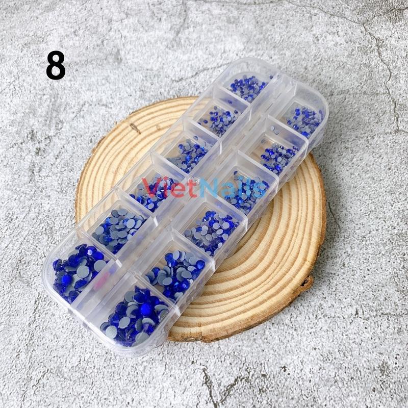 Khay Đá Chân Keo Mix Size 1440v Trang Trí Móng Tay