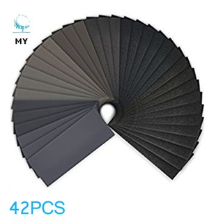 Bộ 42 miếng giấy nhám chà nhám chà bóng