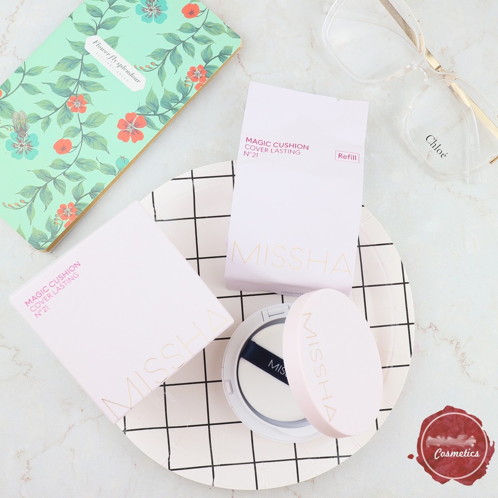 [GIÁ GỐC] [NEW 2018] Phấn Nước Che Phủ Tốt, Lâu Trôi Missha Magic Cushion Cover Lasting SPF50+ PA+++