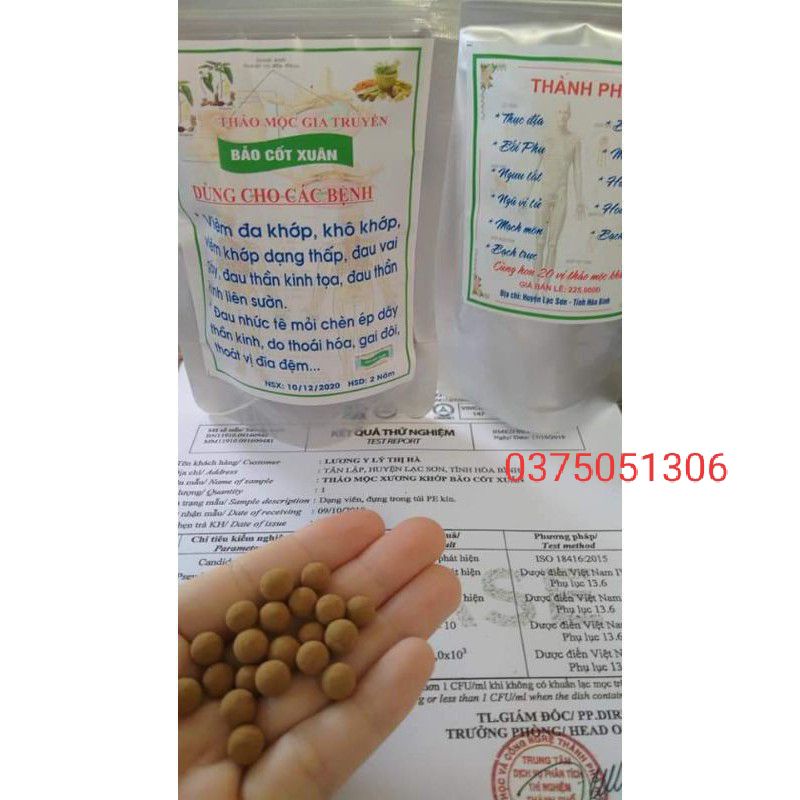 VIÊN UỐNG THẢO MỘC BẢO CỐT XUÂN