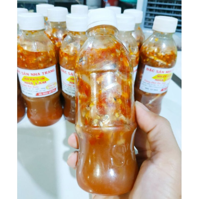 Mắm nêm cá cơm đặc sản nha trang hương vị đậm đà, MN-01 tiện lợi, an toàn, không chất bảo quản dung tich 350g