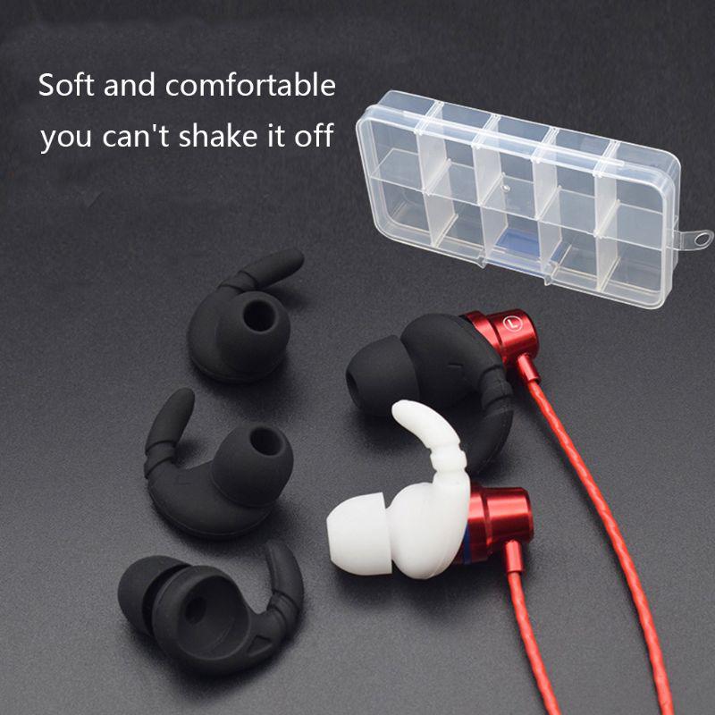 Cặp Nút Bọc Tai Nghe Bằng Silicon Mềm