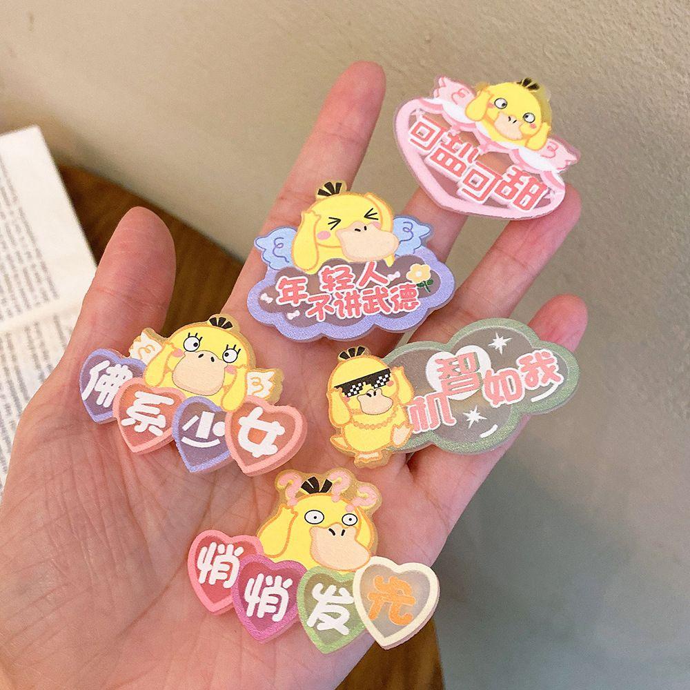 Kẹp Tóc Hình Chú Vịt Dễ Thương Cho Bé Gái