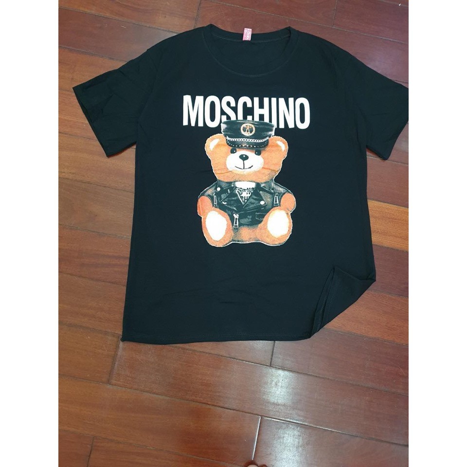 sét áo phông mochino + 1 legging ngố cạp chéo