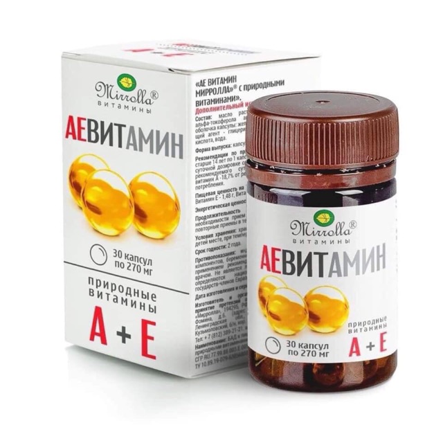 Vitamin A + E của Nga