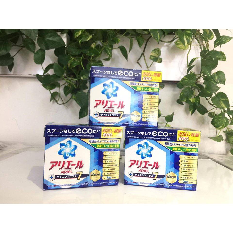 BỘT GIẶT ARIEL NHẬT BẢN HỘP 600G