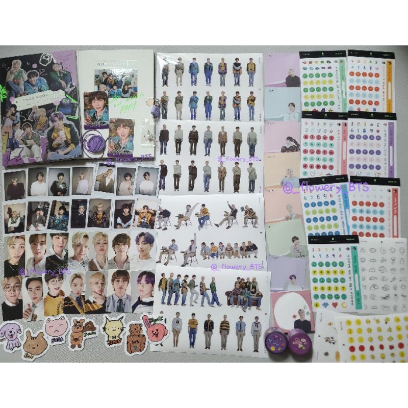 BỘ LẺ TỪNG THÀNH VIÊN DECO KIT BTS SET RM JIN SUGA JHOPE JIMIN TAEHYUNG JUNGKOOK
