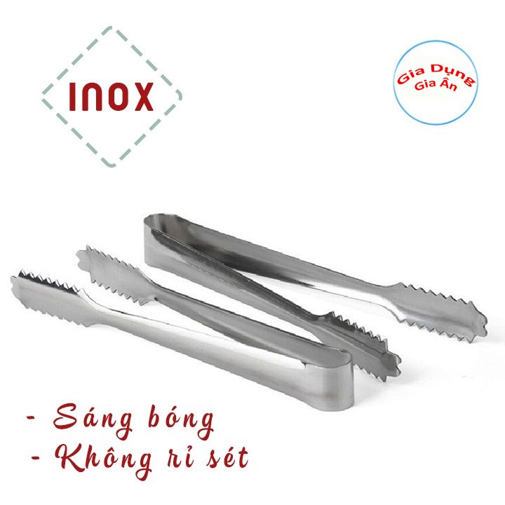 KẸP GẮP THỊT NƯỚNG INOX 304 HÀN QUỐC CÁC CỠ, SIÊU ĐẸP-TaMidi