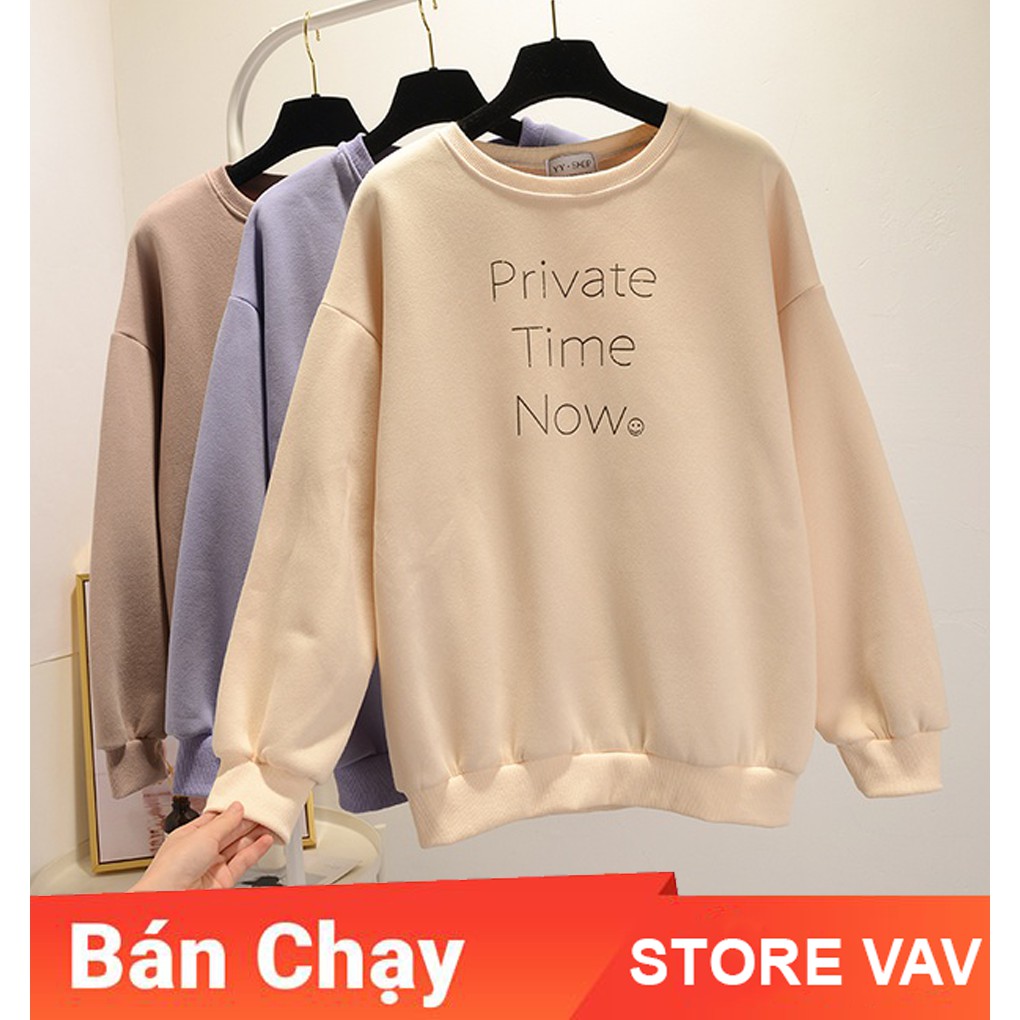 [FREESHIP_ĐƠN_99K] ÁO NỈ THÊU PRINVATE - StoreVav