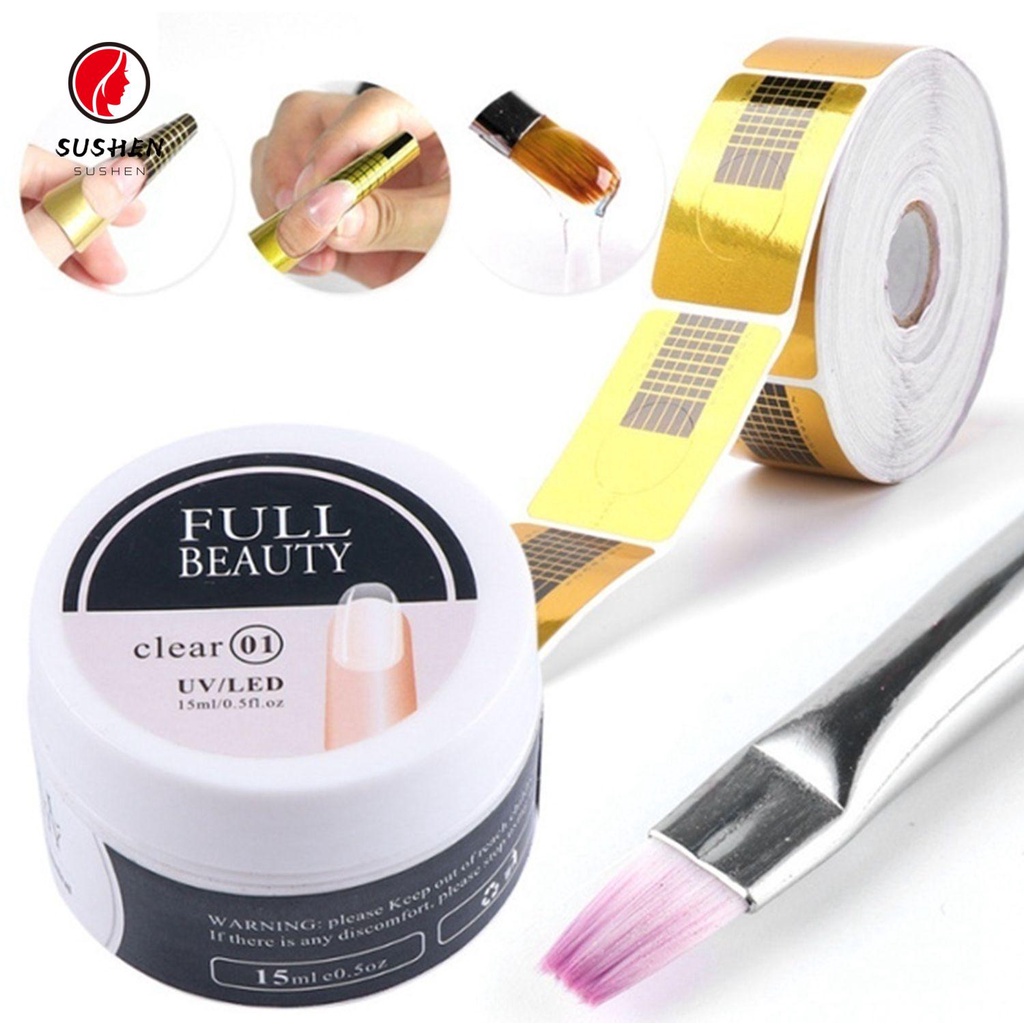 Lọ Nước Sơn Móng Tay UV Gel 4 Màu Thời Trang Cho Nữ 15ml