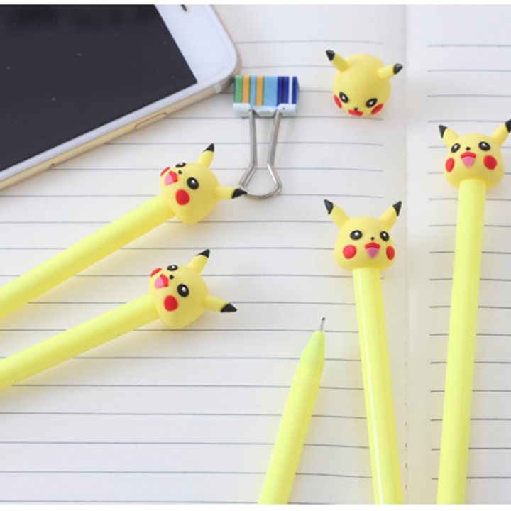 Bút gel nước – Bút pikachu vàng