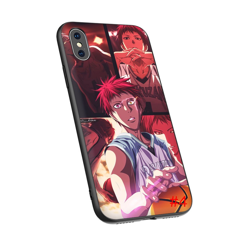 Ốp Điện Thoại Lu64 In Kuroko 's Basketball Cho Iphone 5 5s 6 6s 7 8 Plus X Xs Max Xr