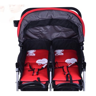 Xe đẩy đôi 1 chiều, 3 tư thế Baobaohao 703