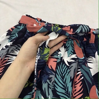 Si Quần ống sớ hoa mango