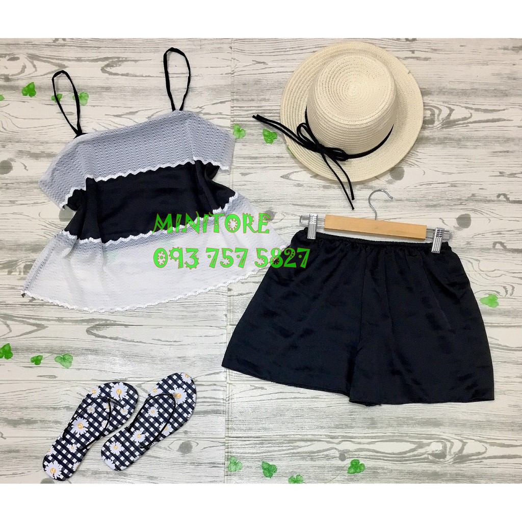 [SIZE dưới 55KG] Bộ mặc nhà satin siêu cưng mát mịn không nhăn, mặc nhà mặc ngủ-Bộ Satin ren 2 tầng