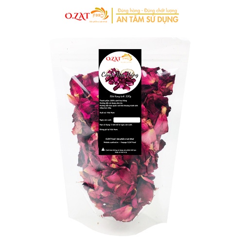 Cánh hoa hồng khô O.ZAT FOOD 50G -100G
