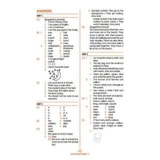 Sách : Learning EngLish 1 - Tiếng Anh Lớp 1 ( 6 -7 tuổi )