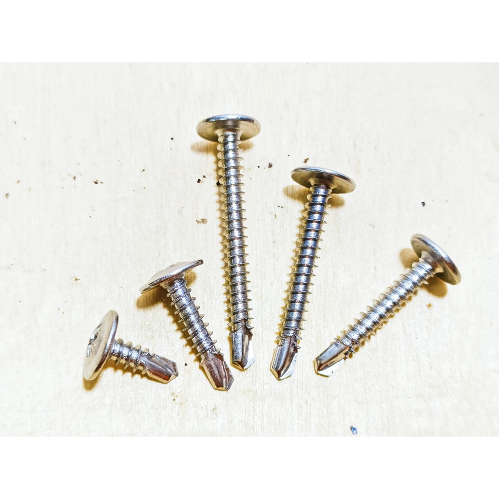 Vít đầu dù tự khoan inox 401