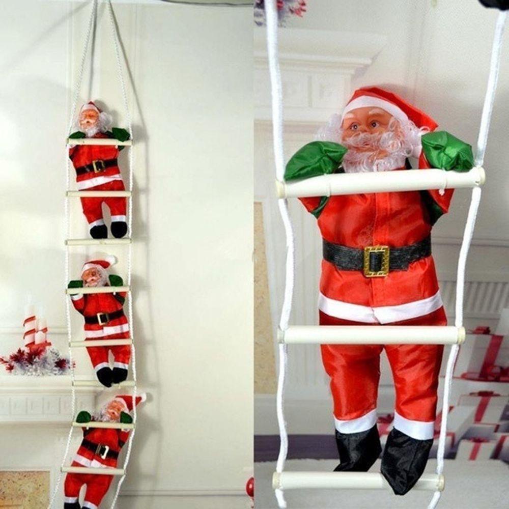 Ông Già Noel Nhồi Bông Treo Trang Trí Phong Cách Đường Phố Mới