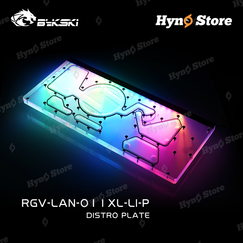 Distroplate tấm tank mặt trước case Lianli O11 XL Tản nhiệt nước custom Hyno Store