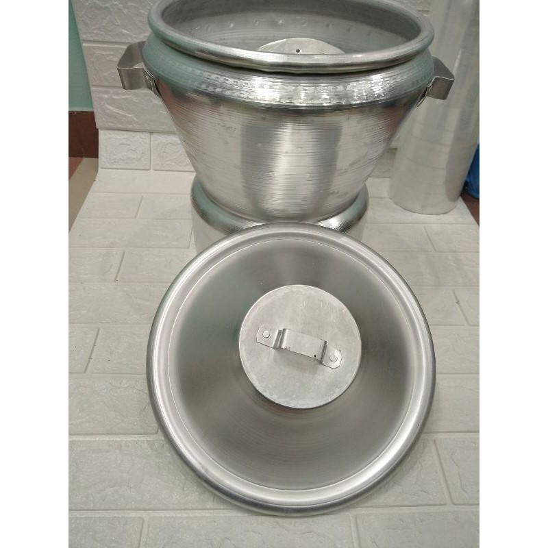 Nồi hấp xôi nhôm 5 kg gạo