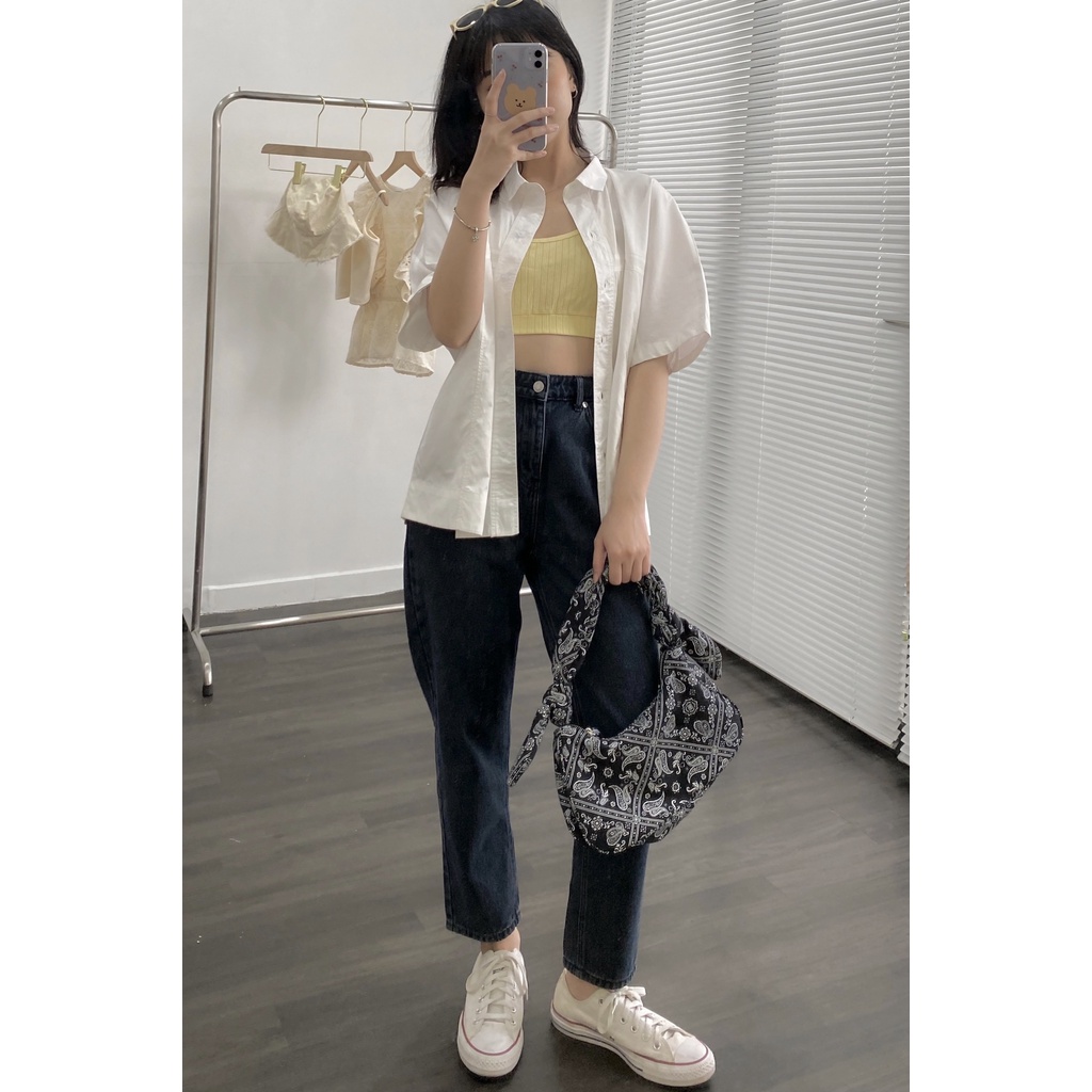 Quần jeans dài form baggy basic RETRO JEANS