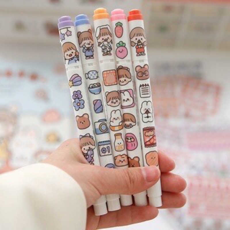 Sticker hình dán dễ thương