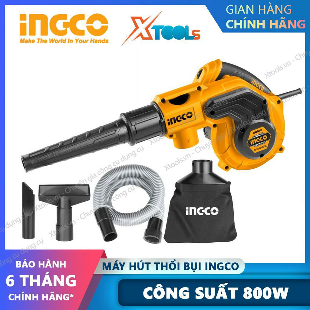 Máy thổi hút bụi dùng điện siêu mạnh INGCO 400W-800W hút bụi gia đình