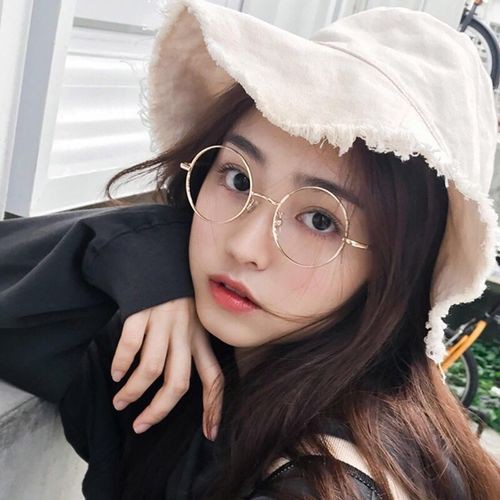 MẮT KÍNH THỜI TRANG HOT NEW ARRIVAL NGỐ GIẢ CẬN TRÒN GỌNG NHIỀU MÀU HOT | BigBuy360 - bigbuy360.vn