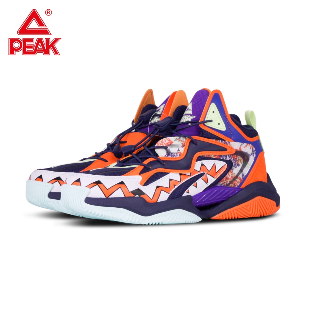 Giày Bóng Rổ Trẻ Em Cổ Mid PEAK Basketball MONSTER EK1411A