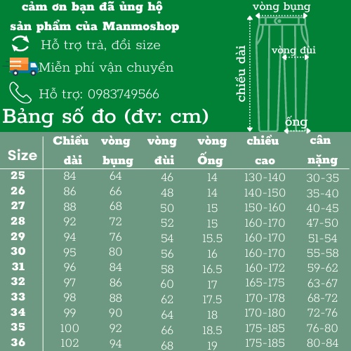 Quần âu nam hàn quốc ống côn Manmoshop, Quần tây nam co giãn công sở slimfit