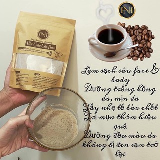 Tẩy tế bào chết bột cafe cốt dừa