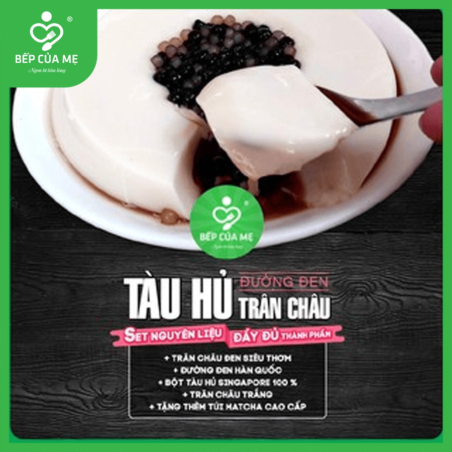 Set tàu hũ chân trâu đường đen (Set 12 - 15 chén) tại Bếp của Mẹ, Nấu ăn & làm bánh, nấu và làm dễ dàng vô cùng hấp dẫn