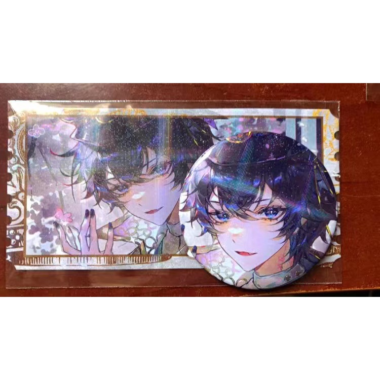 Huy Hiệu Mạ Thiếc laser Cầu Vồng luxiem bar chi Basta / luca / Ikea / vox / shu / shoto