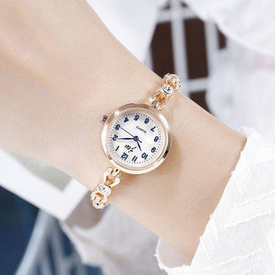 Đồng hồ nữ ❥Đồng hồ đeo tay kim loại ins phong cách Hàn Quốc · Đồng hồ nữ sinh Trung Học Cơ Sở Nữ Tính thạch anh✱