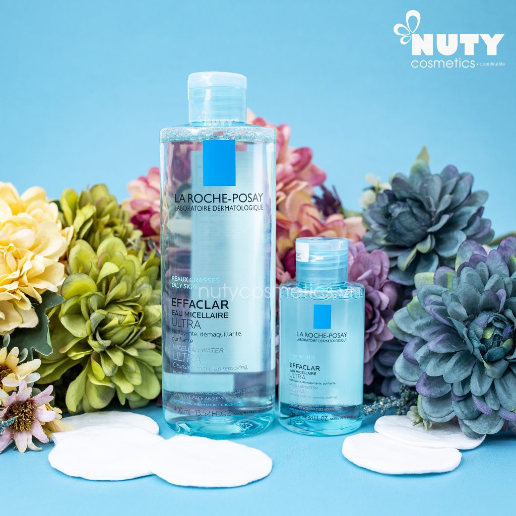 Nước Tẩy Trang Làm Sạch Sâu & Kiểm Soát Bã Nhờn Cho Da Dầu Nhạy Cảm La Roche-Posay Micellar Water Ultra Oily Skin (100ml