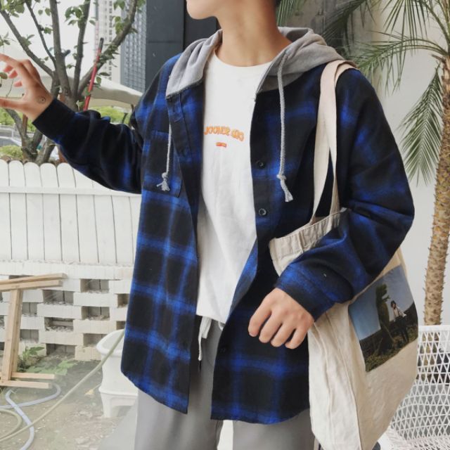 [HT126] ÁO SƠMI HÀN QUỐC FLANNEL - Dài tay