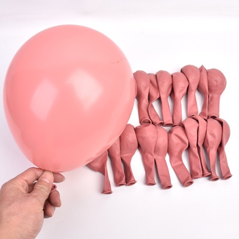 Set 10 Bong Bóng 5inch Màu Cà Phê Da Nâu Trang Trí Tiệc Sinh Nhật/Đám Cưới