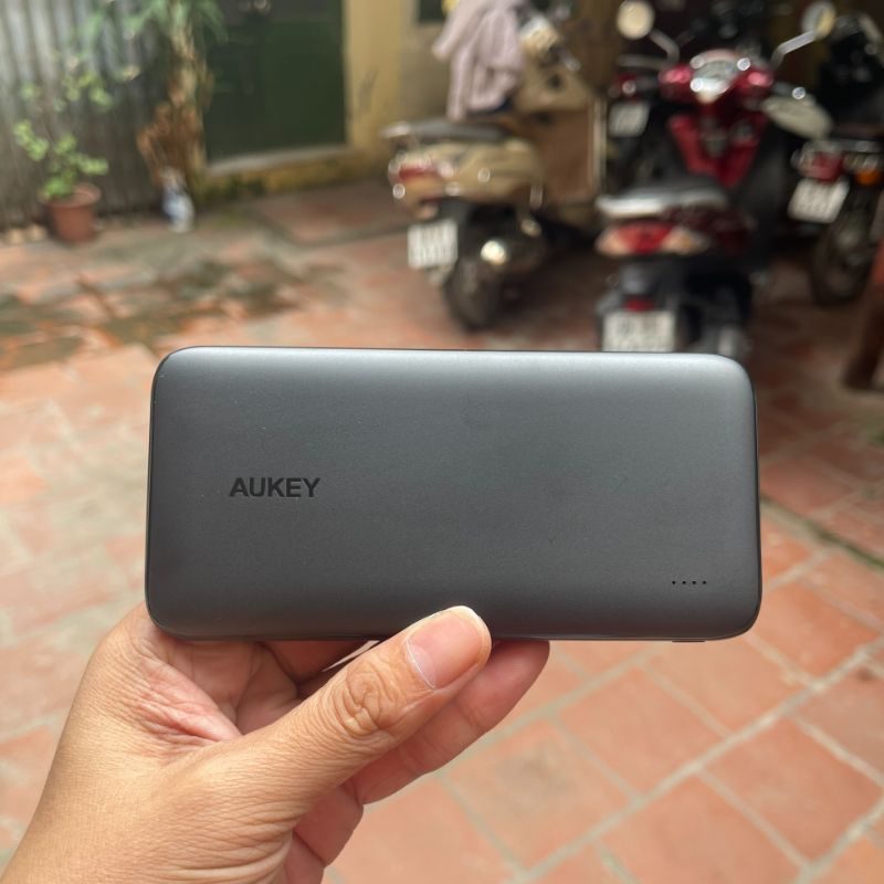 Sạc Dự Phòng Aukey zin 100% Fullbox, Sạc Nhanh | 10.000 mAh | Cổng Sạc USB, Type C