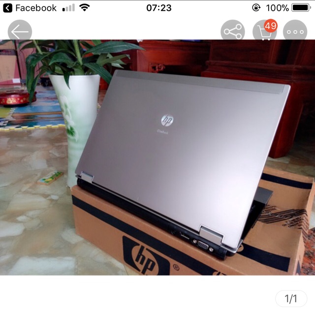 Laptop Hp 8440p i5/4G/250 HDD - Hàng nhập xịn xịn