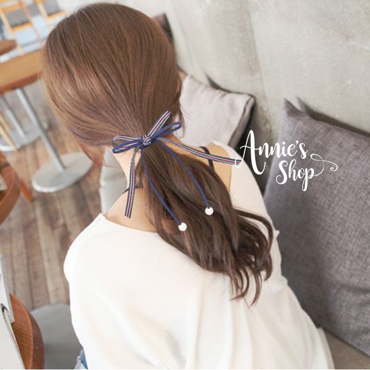 CH054 Cột tóc nơ Hàn Quốc Emmy Handmade