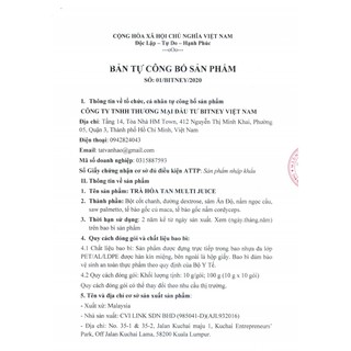 Nước ép Multi juice Chính Hãng Date 8/2026